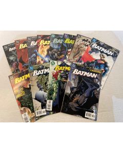 Batman (1940) # 608-619 (8.0/9.0-VF/NM) COMPLETE SET HUSH