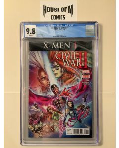 Civil War II X-Men (2016) #   1 CGC 9.8