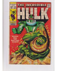 Incredible Hulk (1962) # 113 (3.5-VG-) (2185662) Sandman