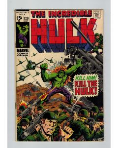 Incredible Hulk (1962) # 120 (4.0-VG) (677879) The Inhumans