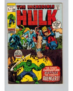 Incredible Hulk (1962) # 128 UK Price (4.5-VG+) (295233)