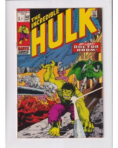Incredible Hulk (1962) # 143 UK Price (6.0-FN) (295420) Dr. Doom