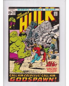 Incredible Hulk (1962) # 145 (6.0-FN) (295455) The Colossus