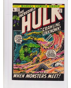 Incredible Hulk (1962) # 151 UK Price (7.0-FVF) (562755)