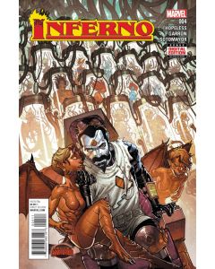 Inferno (2015) #   4 (9.4-NM) Secret Wars Tie-In