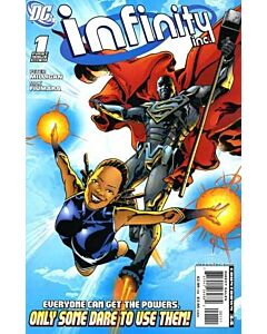 Infinity Inc. (2007) #   1 (6.0-FN) Price tag back cover