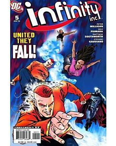Infinity Inc. (2007) #   5 (5.0-VGF) Price tag back cover