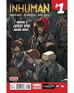 Inhuman (2014) #   1 (8.0-VF) 1st Lash, 1st Inferno
