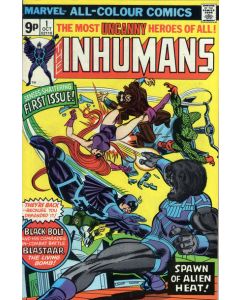 Inhumans (1975) #   1 UK Price (5.0-VGF) Blastaar