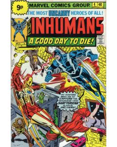 Inhumans (1975) #   4 UK Price (5.0-VGF) Shatterstar