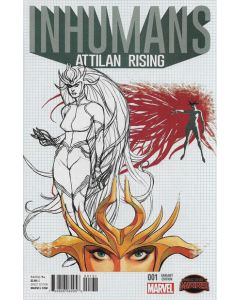 Inhumans Attilan Rising (2015) #   1 1:25 RI Variant (9.0-VFNM) Secret Wars
