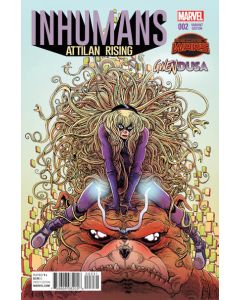 Inhumans Attilan Rising (2015) #   2 Cover B (8.0-VF) Secret Wars, Gwendusa Variant
