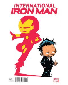 International Iron Man (2016) #   1 Cover E (8.0-VF) Skottie Young Variant