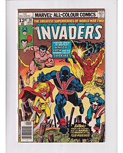 Invaders (1975) #  20 UK Price (5.0-VGF) (1175978) 1st Union Jack II