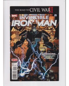 Invincible Iron Man (2015) #   9 (7.0-FVF) (516464) 1st (Full) Riri Williams