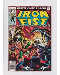 Iron Fist (1975) #  15 (6.0-FN) (1694592) X-Men, John Byrne art