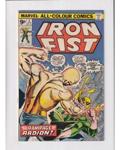 Iron Fist (1975) #   4 UK Price (7.0-FVF) (1694530) Radion