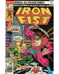 Iron Fist (1975) #   7 UK Price (6.0-FN) Khumnala Bey