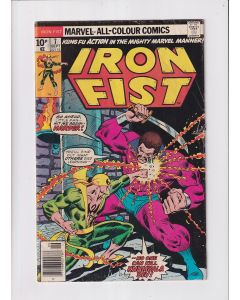 Iron Fist (1975) #   7 UK Price (6.0-FN)