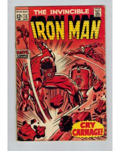 Iron Man (1968) #  13 (5.0-VGF) (1962097)