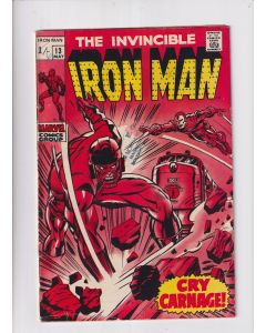Iron Man (1968) #  13 UK Price (4.0-VG) (2180766)