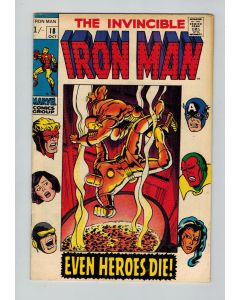 Iron Man (1968) #  18 UK Price (6.0-FN) (678241)