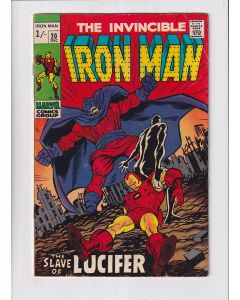 Iron Man (1968) #  20 UK Price (4.5-VG+) (2001832) Lucifer