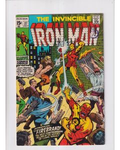 Iron Man (1968) #  27 (6.0-FN) (2271884) 1st Firebrand