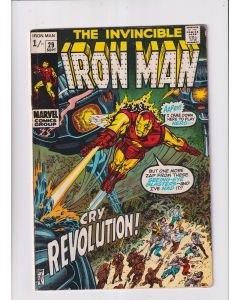 Iron Man (1968) #  29 UK Price (6.0-FN) (499099)