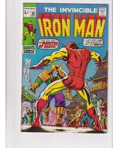 Iron Man (1968) #  30 UK Price (6.5-FN+)