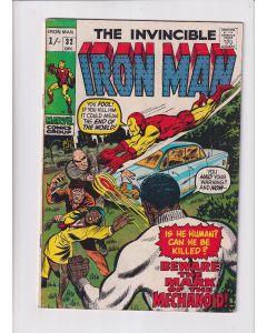 Iron Man (1968) #  32 UK Price (5.5-FN-) (2162427)