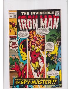 Iron Man (1968) #  33 UK Price (6.5-FN+) (1985638) 1st Spymaster