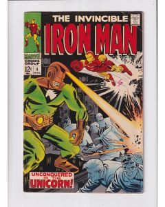 Iron Man (1968) #   4 (4.5-VG+) (2023322) The Unicorn