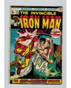 Iron Man (1968) #  54 UK Price (3.0-GVG) (691752) 1st appearance Moondragon