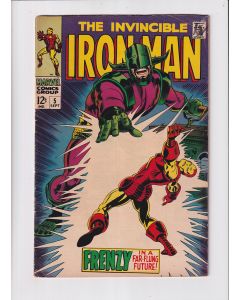 Iron Man (1968) #   5 (4.5-VG+) (678210)