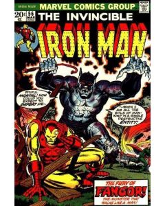 Iron Man (1968) #  56 (3.0-GVG) Water damage, staple rust