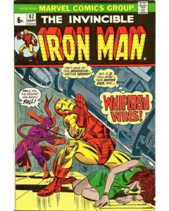 Iron Man (1968) #  62 UK Price (4.0-VG) Whiplash