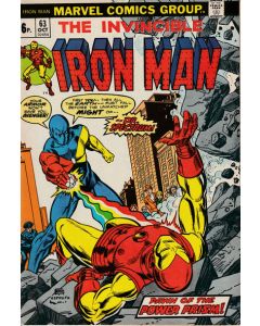 Iron Man (1968) #  63 UK Price (6.5-FN+) Dr. Spectrum