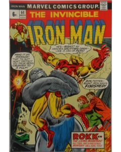 Iron Man (1968) #  64 UK Price (5.0-VGF)