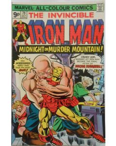 Iron Man (1968) #  79 UK Price (6.5-FN+) Quasar, Dr. Kurarkill