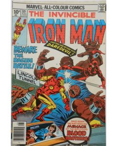 Iron Man (1968) #  89 UK Price (6.5-FN+) Daredevil, Blood Brothers