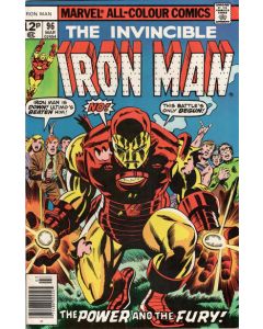 Iron Man (1968) #  96 UK Price (6.5-FN+) Ultimo