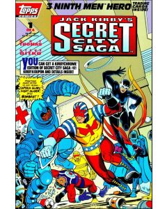 Jack Kirby s Secret City Saga (1993) #   1 Polybagged with cards (9.0-NM) Ditko cover