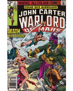 John Carter Warlord of Mars (1977) #  27 UK Price (6.0-FN)