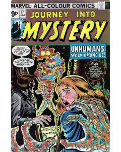 Journey into Mystery (1972) #  17 UK Price (6.0-FN) Too Human!, Ink on cover