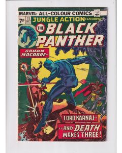 Jungle Action (1972) #  11 UK Price (7.0-FVF) Black Panther