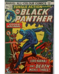 Jungle Action (1972) #  11 UK Price (6.5-FN+) Black Panther