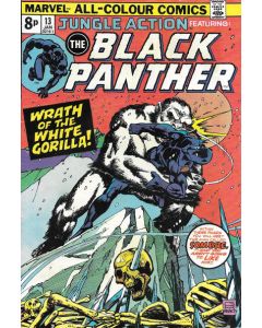 Jungle Action (1972) #  13 UK Price (5.0-VGF) Black Panther