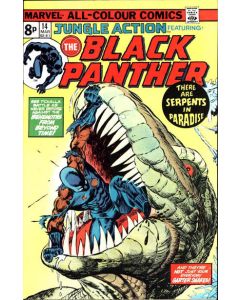 Jungle Action (1972) #  14 UK Price (5.0-VGF) Black Panther