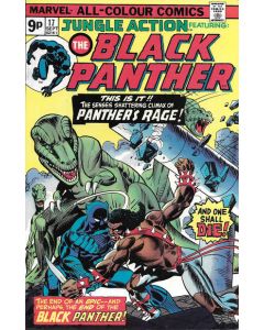 Jungle Action (1972) #  17 UK Price (5.0-VGF) Black Panther, Killmonger